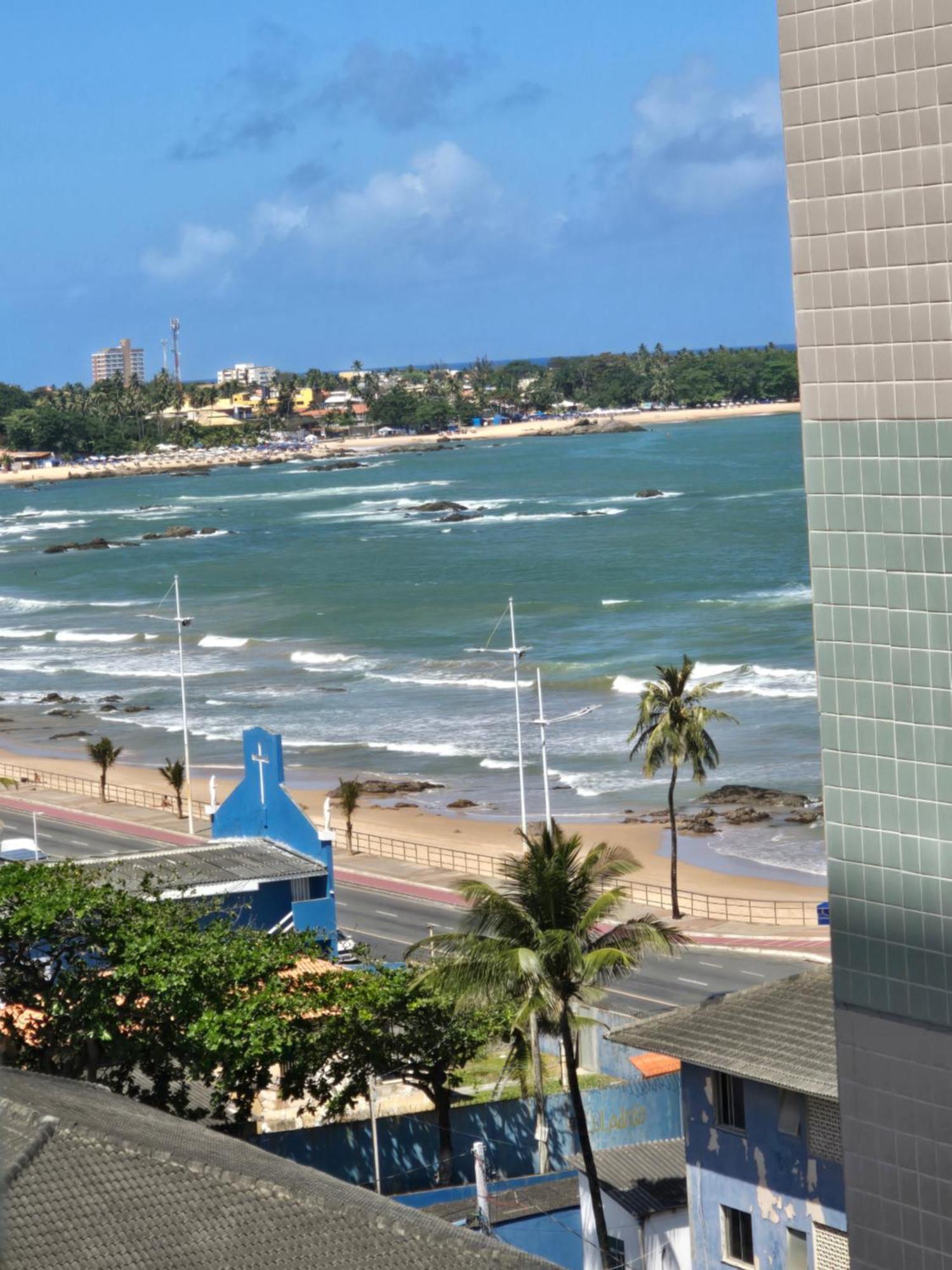Loft Aconchegante, Vista Mar Lateral, Vaga Privativa Apartment Salvador Exterior photo